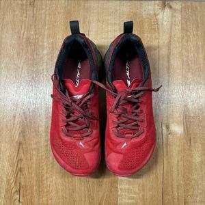 Altra Trail Running Walking Shoes Olympus 4 Mens Size 10.5 Red